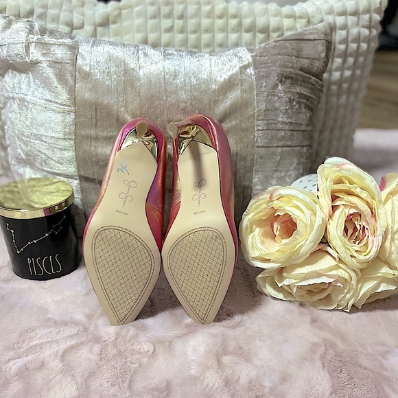 Jessica Simpson Rexha Rainbow Multi Metallic Ombre Dress Pumps, Women’s Size 6 - Picture 16 of 16